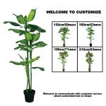 210cm Height Artificial Landscape Trees Green Princess For Store Decoration