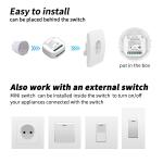 AC100-240V Zigbee Touch Homekit Light Control Switch 2.4GHz