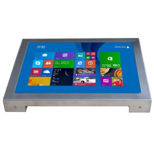 China 1.5mm IP66 CapacitiveTouch Screen Monitor Stainless Steel factory