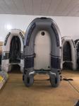 270 cm PVC Small Inflatable Fishing Boats V - Shaped Bottom With Aluminum Floor