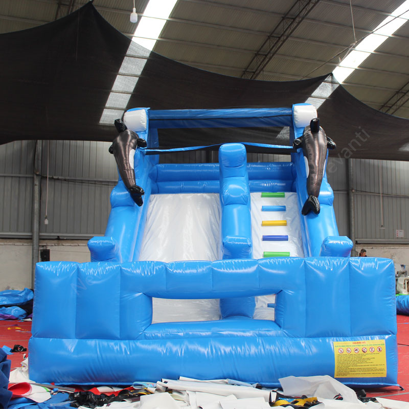Unisex Inflatable Dry Slide Customized Size Inflatable Castle Slides for Water Play
