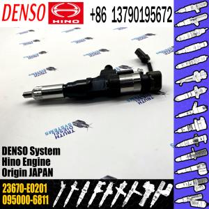 China Hino J08E/J08C Common Rail Diesel Injector 23670-E0201 095000-6811 factory