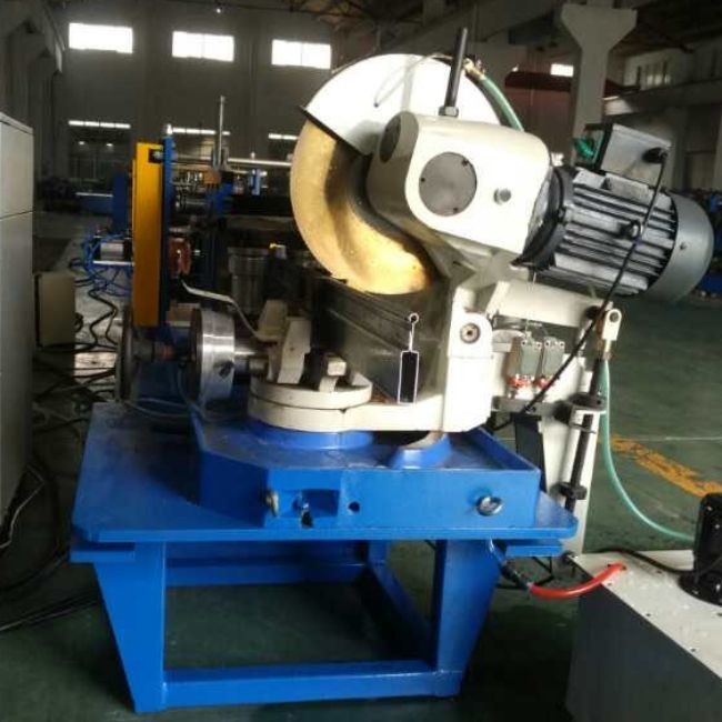 Hydraulic Cutting Shutter Door Rolling Machine , Bottom Slat Roll Forming Machine