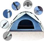 Oxford Windproof Outdoor Event Tent Pop Up Family Camping Tent
