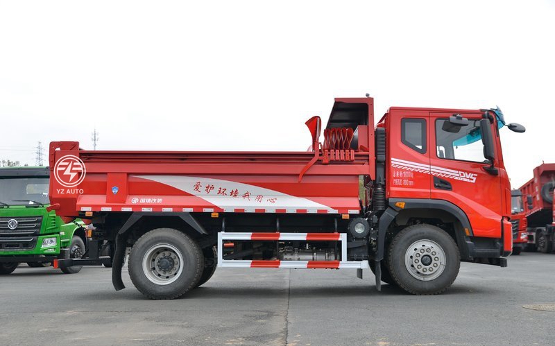 Euro 6 Emission Standard 20T Heavy Dump Truck With 8x4 Drive Wheel And Engine Capacity