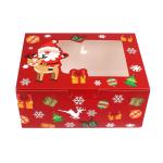 Christmas Cookie Dessert Cardboard Giftbox Cake Muffin Christmas Cardboard Boxes