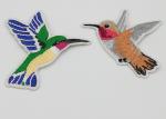Bird Flower Embroidery Patches For Jackets / Jeans / Shirts / Hats / Backpacks