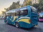Luxury Higer KLQ6796 Used Coach Buses 34 Seats LHD Rear Engine 147kw Plate