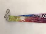 Pantone color heat transfer printing neck strap lanyard promotional width 2cm