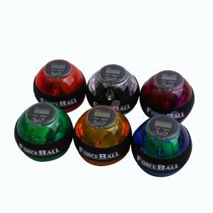 China OEM 12000 RPM Wrist Training Ball Gym Exercise Equipment With LED Light factory