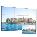 Outdoor Advertising Digital Lcd Display Wall Signage 1.7mm Narrow Bezel Lcd