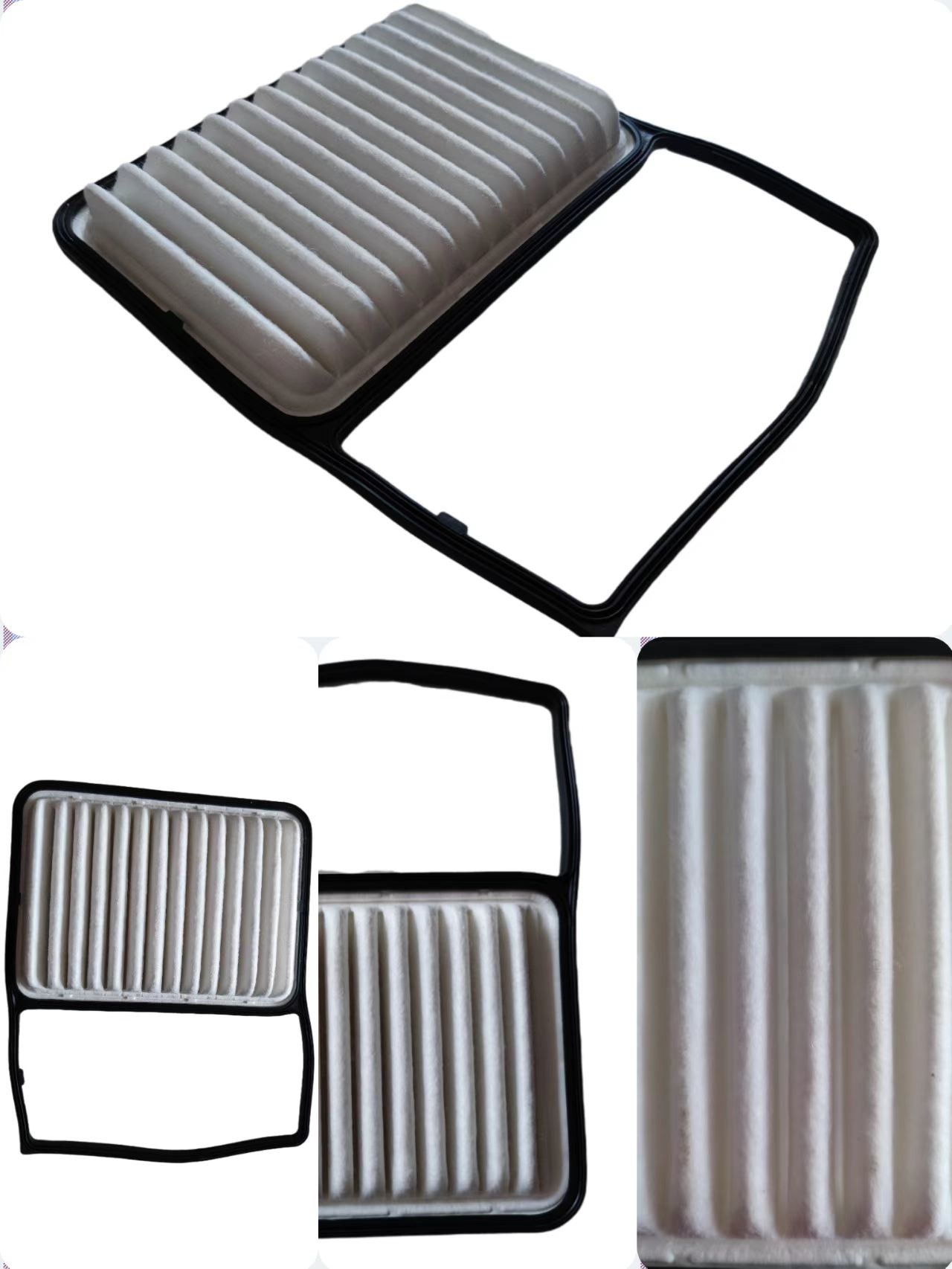 Plastic Ring A472J Automotive Air Filter 17801-B1010 For Japanese Cars