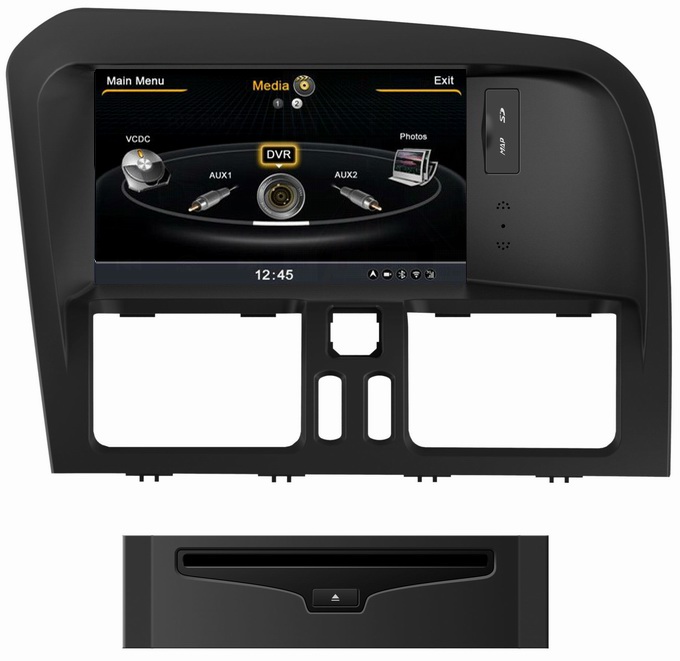 Ouchuangbo auto dvd stereo kit radio for S100 platform Volvo XC60 (2009-2012)