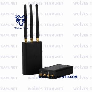 China Portable Handheld RF 315/433/915MHz Signal Jammer Car Remote Control Jammer 100 meters factory