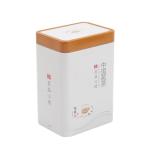 Hot Stamping White Tinplate Metal Tea Canister 30ml To 300ml