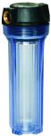 White Drinking Water Clear Filter Housing , Domestic Water Purifier Sediment