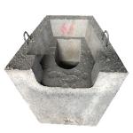 Precast Concrete Foundation Blocks High Temperature Strength Erosion Resistance