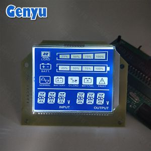 TN LCD Screen LCD Segment Display Dark Background White Backlight SMT_HT1621