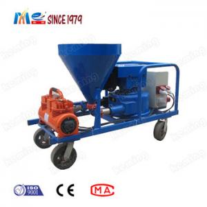 China 4 Mm KHT Spraying Mortar Plastering Machine Using Hose Squeeze Pump factory