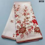 African Brocade Jacquard Fabric in Fashionable Damask Design for Party and