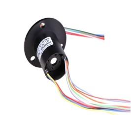 China Capsule Slip Rings with Through Hole 30 Circuit factory