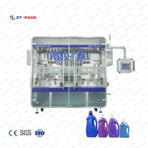 China Industrial 30ml Dish Wash Liquid Filling Machine 0.8mpa 4500bph on sale