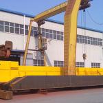 L Type Open Ground Harbor Freight Single Girder Gantry Crane
