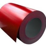 Red Prepainted Galvalume Colour Coated / PPGL Steel coil / Sheet Warehouses