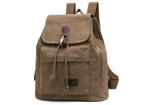 China Women's Vintage Canvas Rucksack Casual Daypack Custom Service Available factory