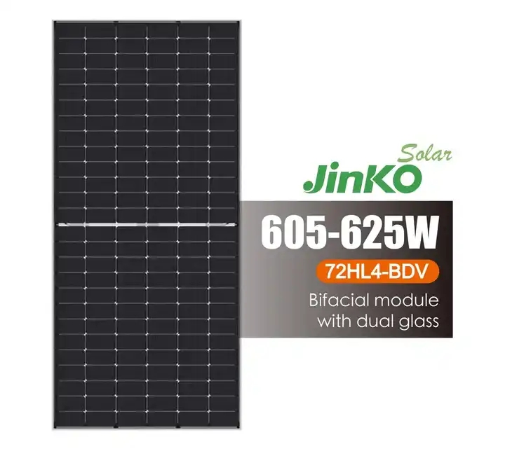 Bifacial Module Solar Panels Jinko Tiger Neo N-Type 78hl4-Bdv 605w 610w 615w 620w 625w
