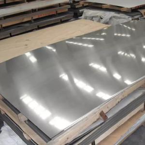 China 347 321h Decorative Stainless Steel Sheet Metal 8K 2b Brushed SS Sheet Mirror Finish For Kitchen factory