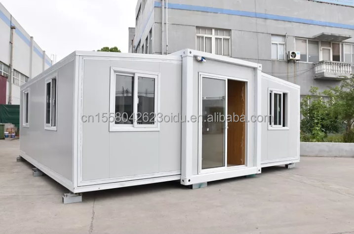 Wooden 2 3 4 5 Bedroom Prefabricated Villa Customized Color Design 20ft 40ft Waterproof Prefab Expandable Container House