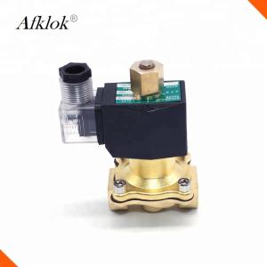 China High Temperature Water Solenoid Valve Polit Type NO 3/8&quot; For Water Gas Oil factory