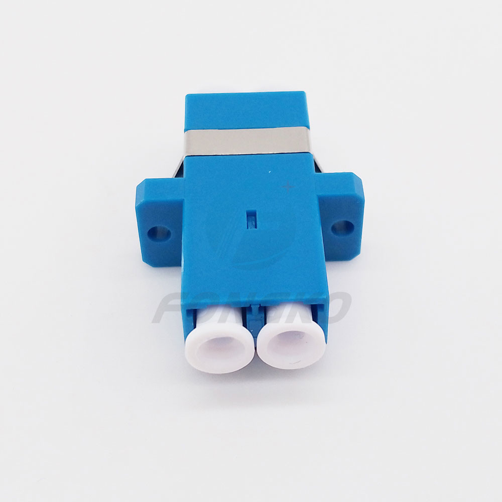 LC to LC UPC Duplex Optic Fiber Adapter Singlemode Coupler Flange