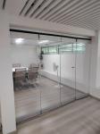 Typhoon Resistance Black Aluminium Bifold Doors With Thick Profile