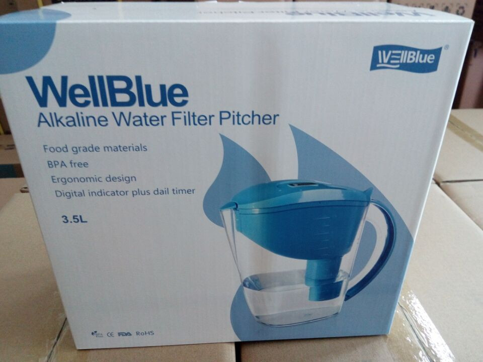 BPA Free Alkaline Water Purifier Jug Food Grade