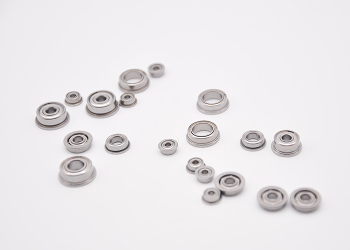 FR133zz Flanged Ball Bearing Gcr15 AISI52100 SUJ2 Material For Low Friction Torque