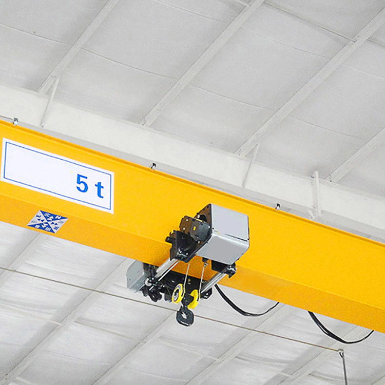 5T A3 single girder overhead travelling crane To Lift Cables Indoor Span 16m Height 9m