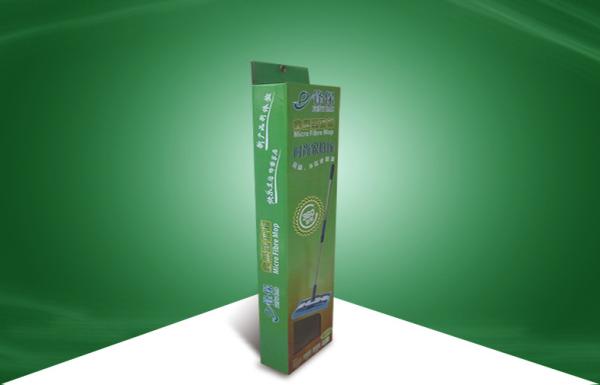China Personalized Corrugated Boxes / Long Paper Packaging Box for Floor Mop Storage factory