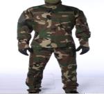 Custom Paintball Protective Clothing / Military Camouflage Uniforms For Sport