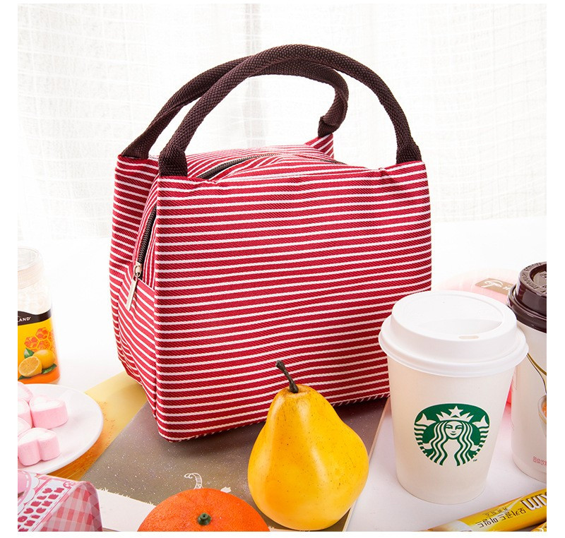 Travel Zipper dirtproof Oxford Thermal Grocery Tote