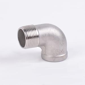 China Stainless Steel Street Elbow NPT Male and Female Thread 90 Degree Reducing Threaded Joint factory