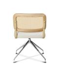 4 Star Base Ergonomic Rattan Office Chairs