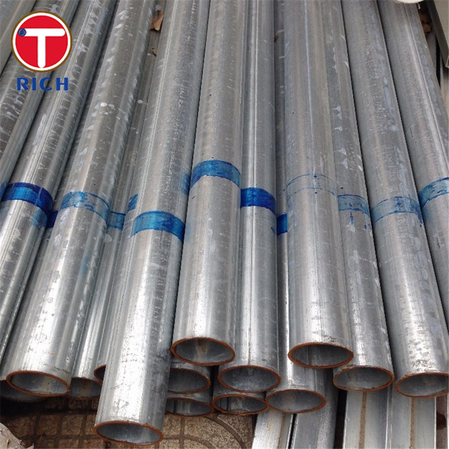 0.4mm Welded Jis G3452 Hot Rolled Carbon Steel Pipe For Oil Pipeline Construction