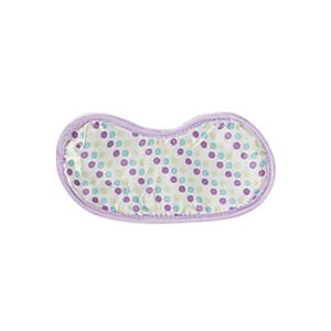 China Household Satin Spa Cute Sleep Eye Mask Dot Pattern Printing factory
