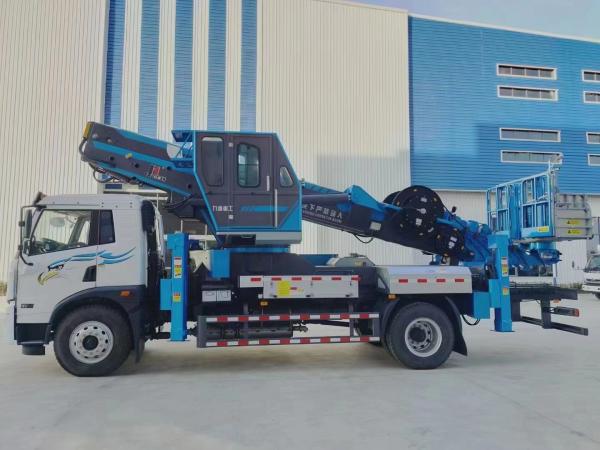 190HP High Altitude Operation Trucks 45m Truck Mounted Aerial Work Platform