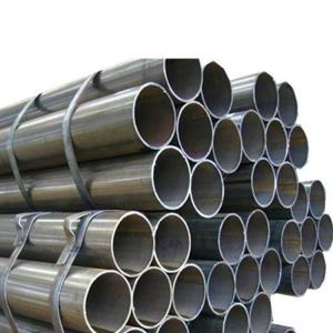 China 6m A53 A106 Carbon Steel Pipe ERW Hot Rolled Round Steel Tubing Customized factory