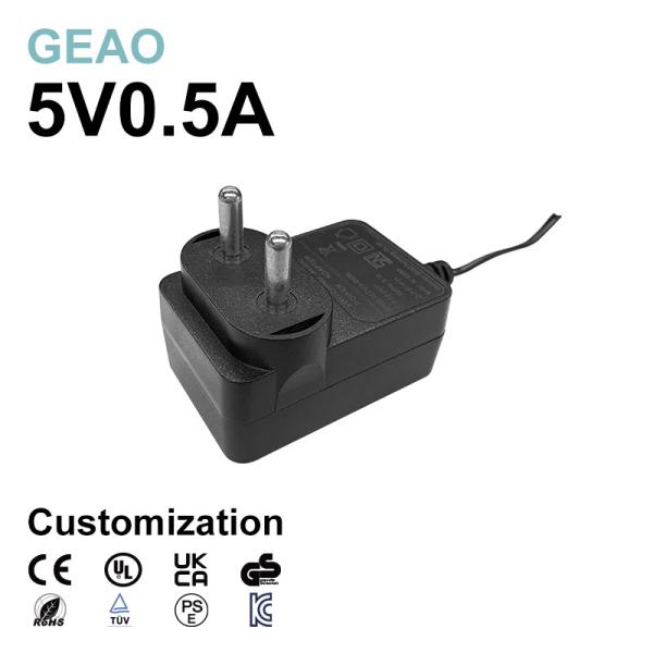 5v 0.5a Wall Mount Power Adapters For Optical Transceiver Balanced Vehicle