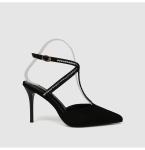 ZM036 9928-14 New Style High Heels Hot Rhinestone Stiletto Single Shoes Women