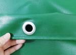 650gsm Waterproof UV Stabilized PVC Truck Cover B1 Flame Retardant In Green